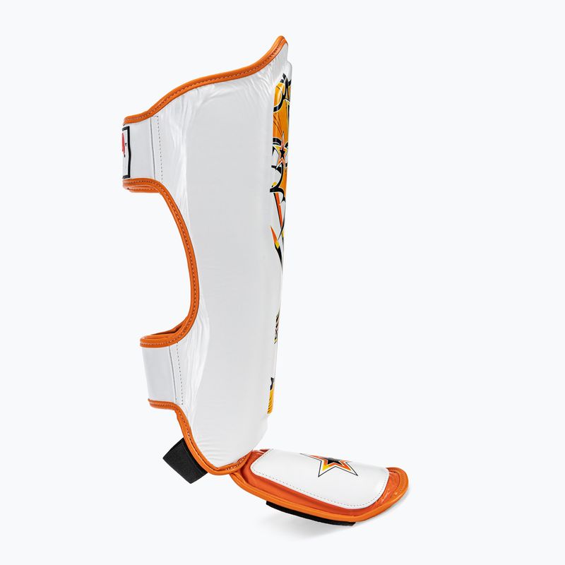YOKKAO Pad Thai blauzdikaulių apsaugos baltos spalvos SYGL-69-4 3