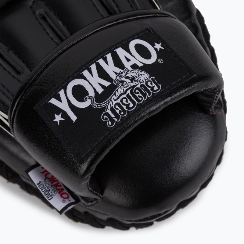 YOKKAO Institution Focus Mitts-Close treniruočių diskai juodi FYMS-1 4