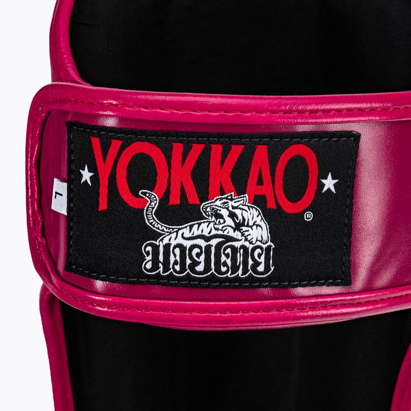 YOKKAO Matrix blauzdų apsaugos raudonos spalvos SYGL-X-23 3
