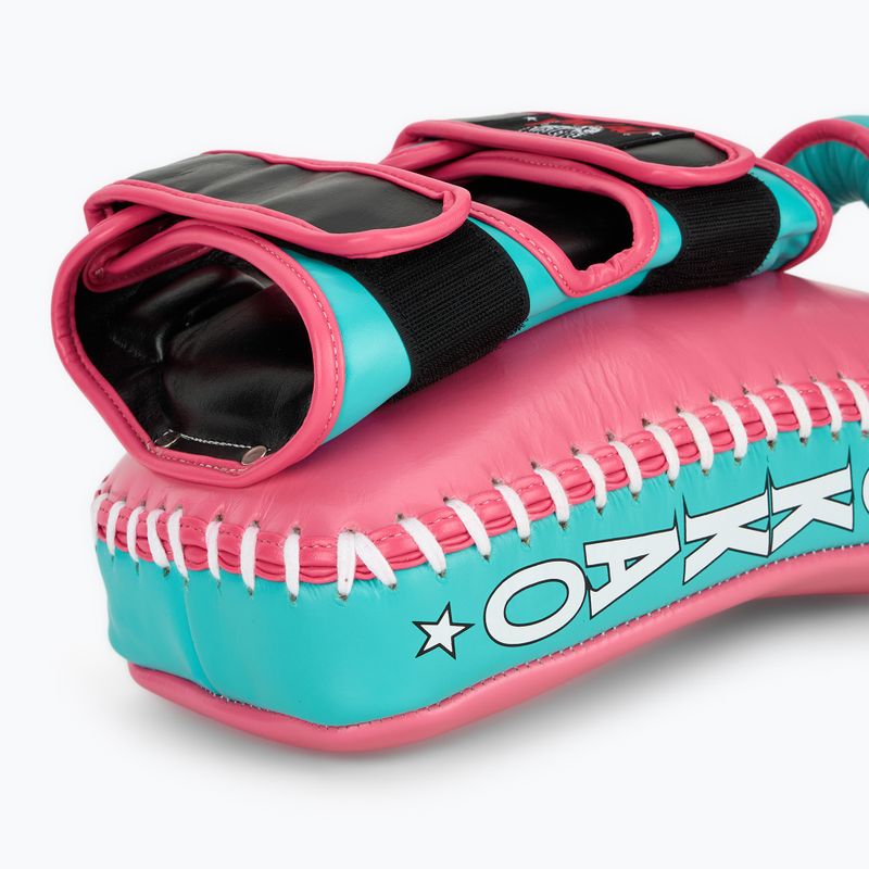 Treniruočių skydas YOKKAO Curved 2 vnt. hot pink/island 5