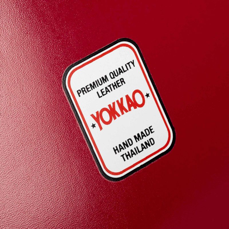 YOKKAO smūgio treniruočių diržas raudona/geltona BYPL-21 5