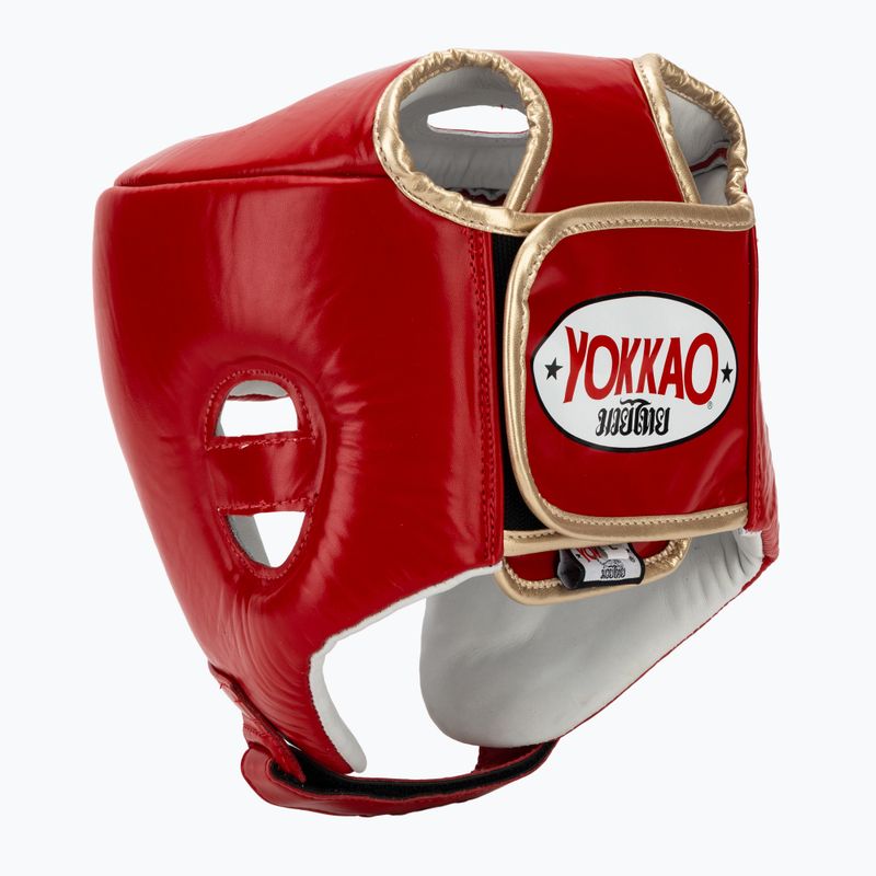 Bokso šalmas YOKKAO Competition red 3