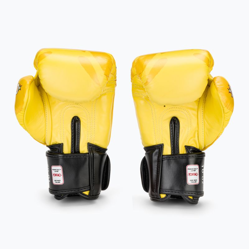 Vyriškos bokso pirštinės YOKKAO Primate yellow 3