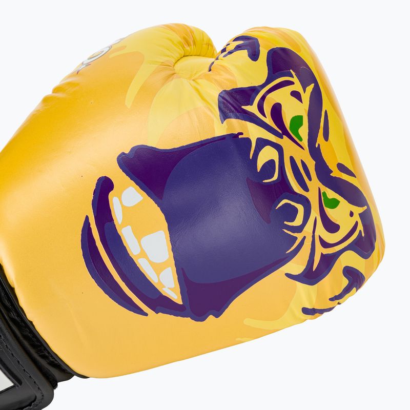 Vyriškos bokso pirštinės YOKKAO Primate yellow 5