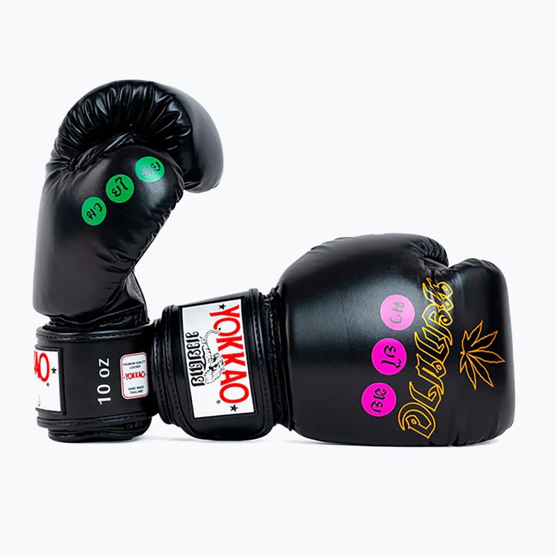 Vyriškos bokso pirštinės YOKKAO Wax black 3