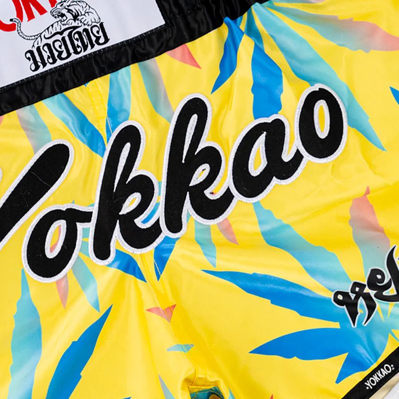 Vyriški treniruočių šortai YOKKAO Wax CarbonFit yellow 3