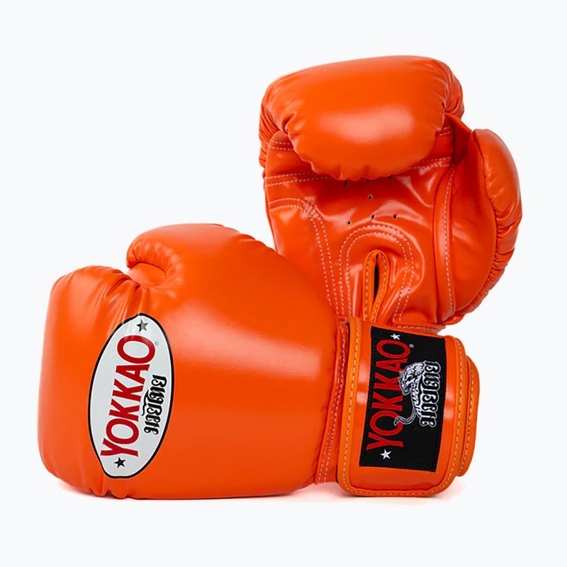 Vyriškos bokso pirštinės YOKKAO Matrix orange ibis 7