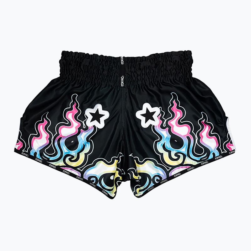 Vyriški treniruočių šortai YOKKAO Flames CarbonFit black 2