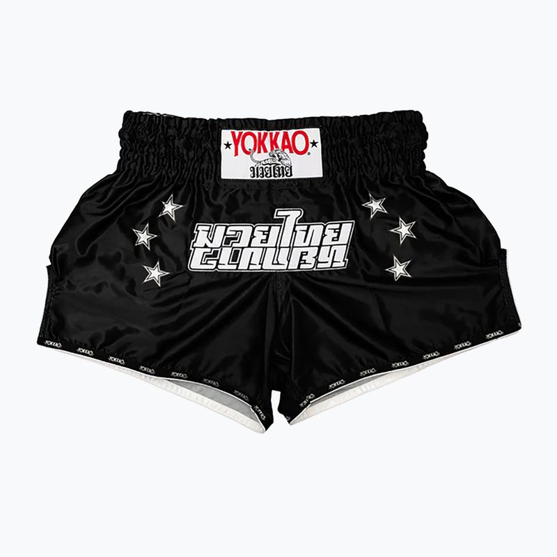 Vyriški treniruočių šortai YOKKAO Lettering Fight black