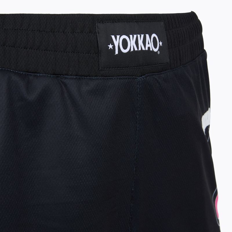 Vyriški treniruočių šortai YOKKAO Flames Workout black 4
