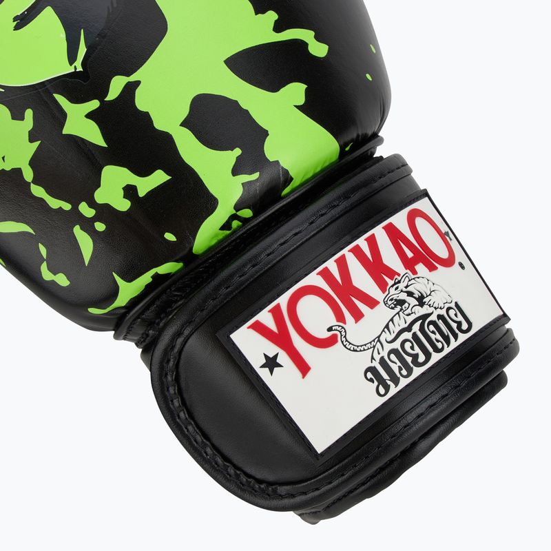 Vyriškos bokso pirštinės YOKKAO Angry Bull black 6