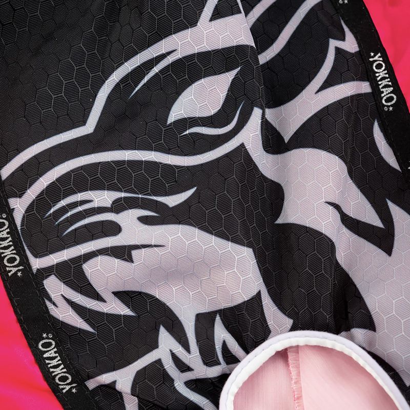 Vyriški treniruočių šortai YOKKAO Original Muay Thai magenta 6
