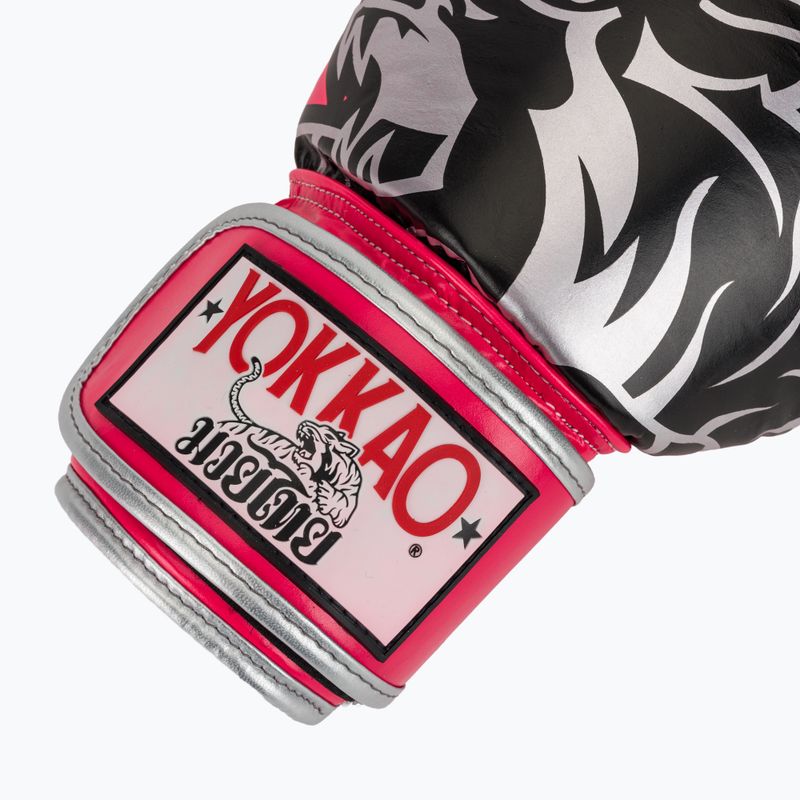 Bokso pirštinės YOKKAO Original Boxing Gloves fuchsia 6