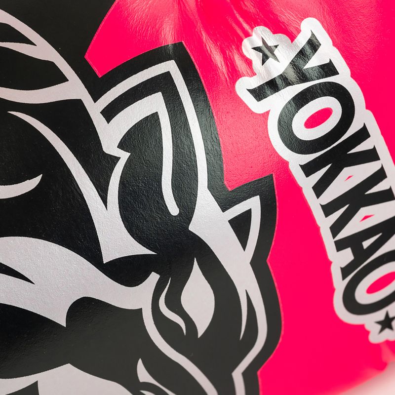 Bokso pirštinės YOKKAO Original Boxing Gloves fuchsia 6