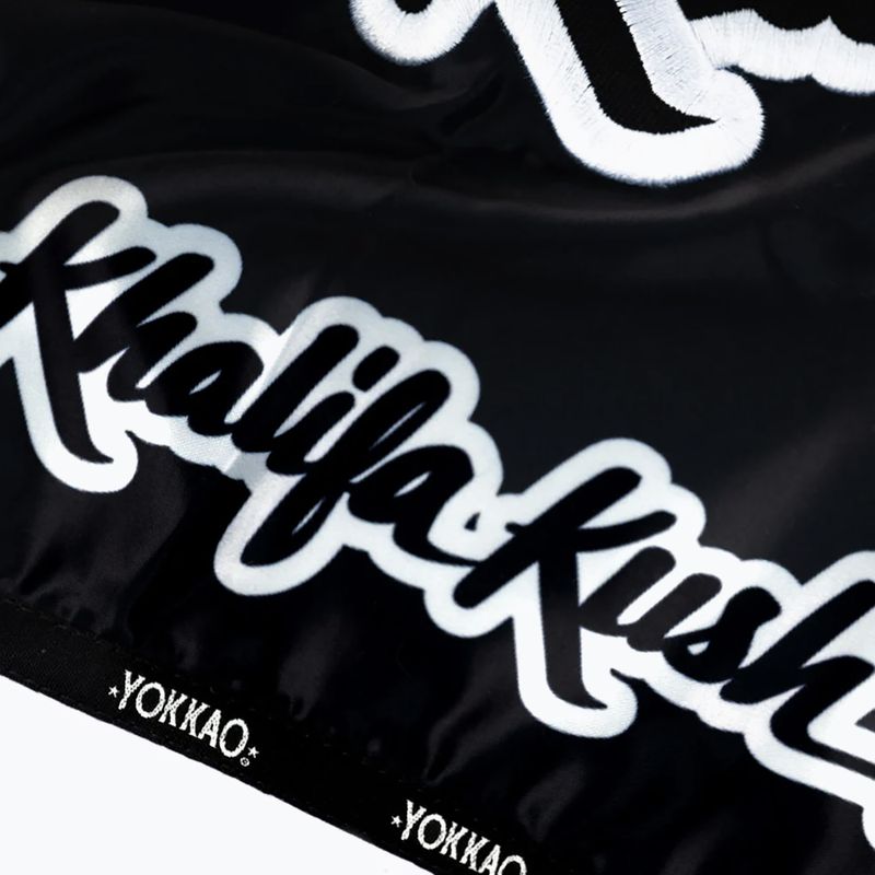 Vyriški treniruočių šortai YOKKAO Khalifa Kush Muay Thai black 3
