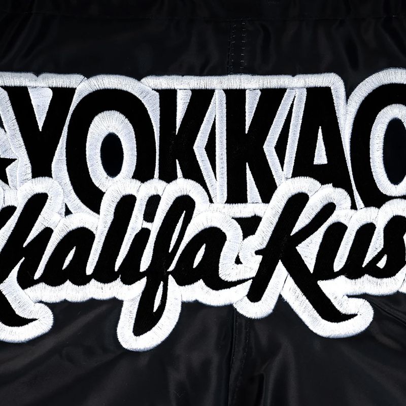 Vyriški treniruočių šortai YOKKAO Khalifa Kush Muay Thai black 4
