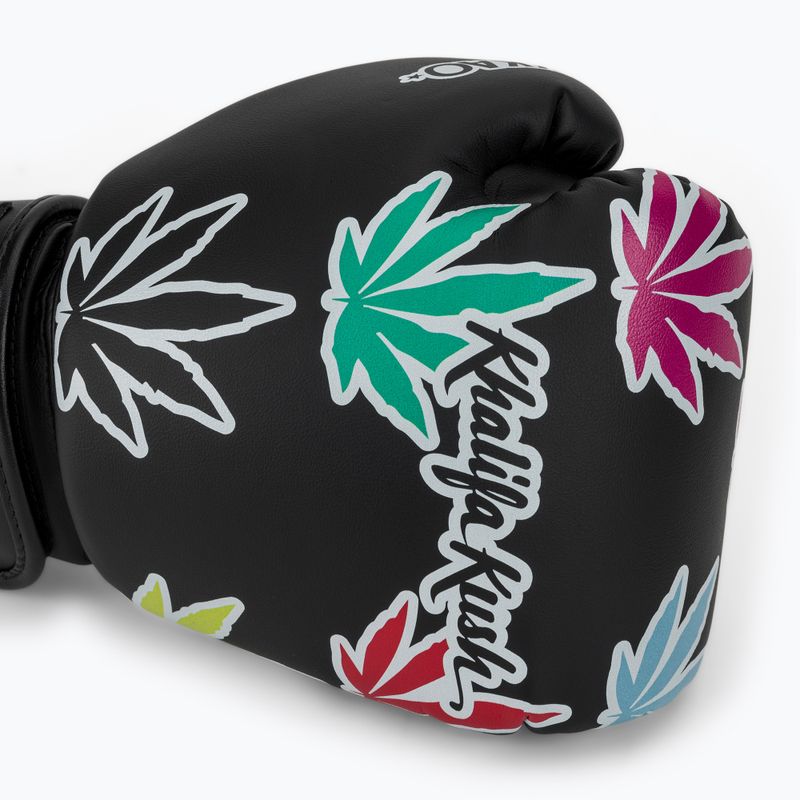 Bokso pirštinės YOKKAO Khalifa Kush Boxing black 5