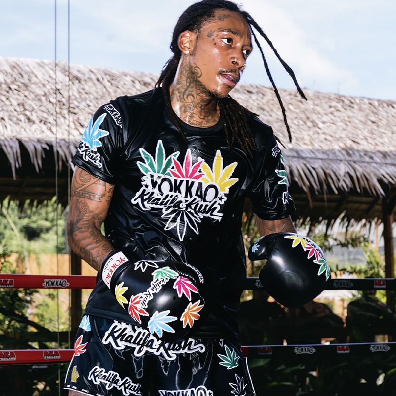 Bokso pirštinės YOKKAO Khalifa Kush Boxing black 9