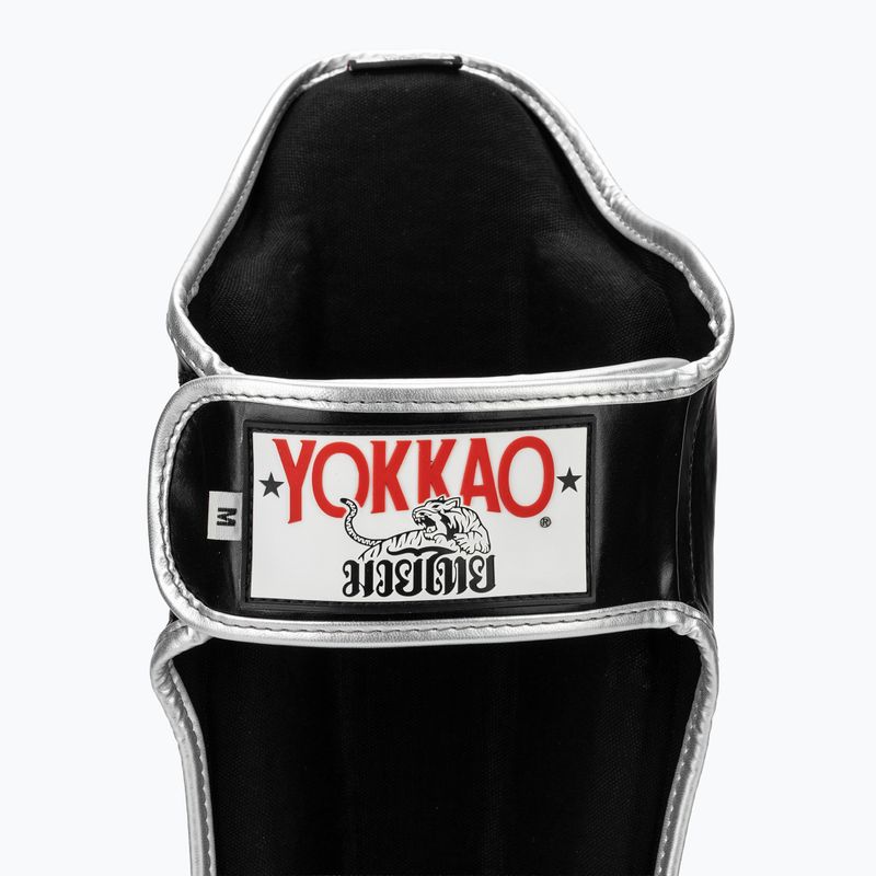 Blauzdų ir pėdų apsaugos YOKKAO Original absolute black 7