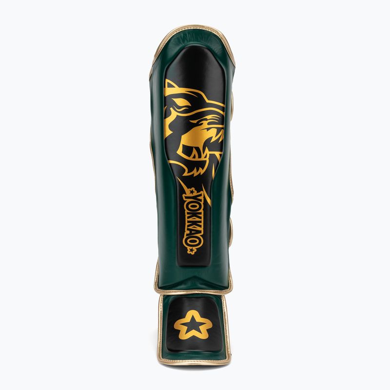 Blauzdų ir pėdų apsaugos YOKKAO Original forest green 4