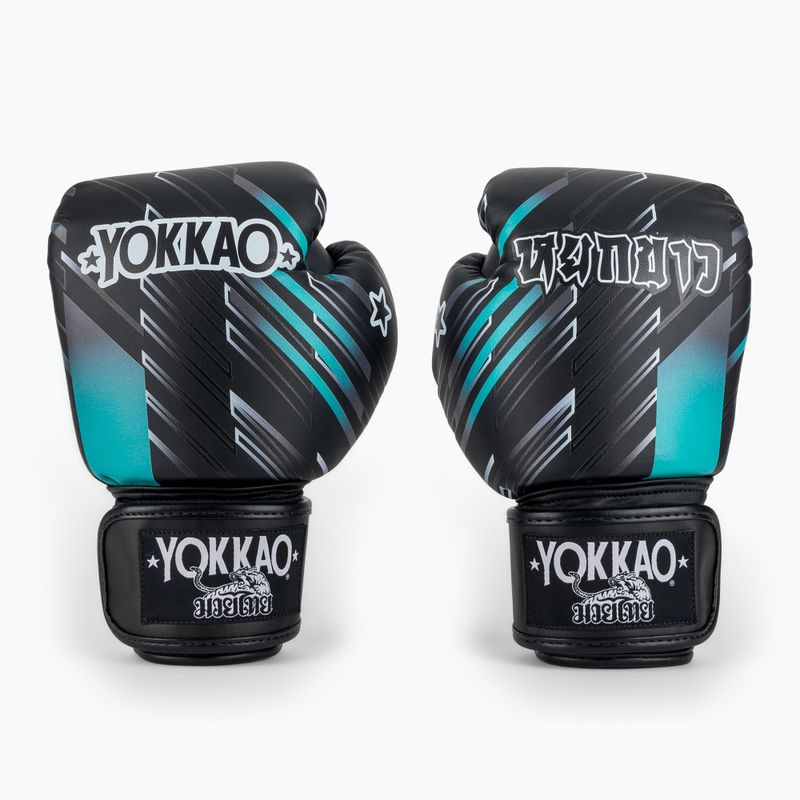 Bokso pirštinės YOKKAO Power Boxing black 2