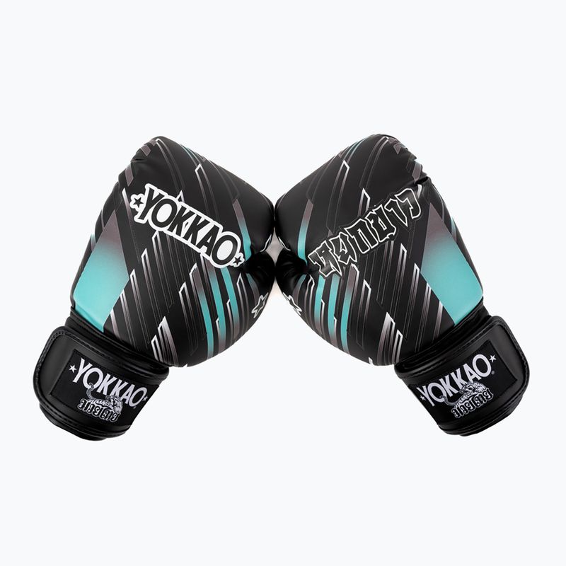 Bokso pirštinės YOKKAO Power Boxing black 4