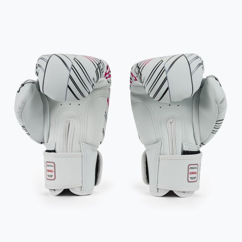 Bokso pirštinės YOKKAO Power Boxing white 3