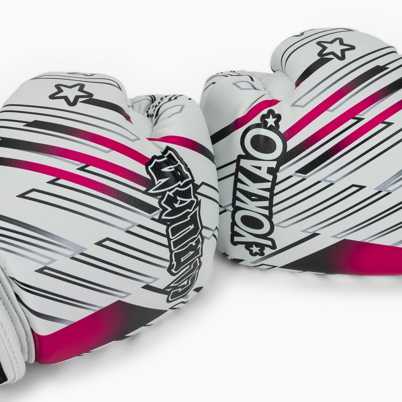 Bokso pirštinės YOKKAO Power Boxing white 7