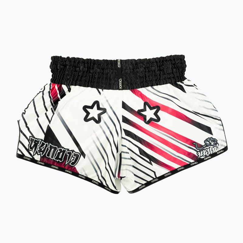 Vyriški treniruočių šortai YOKKAO Power Muay Thai white 2