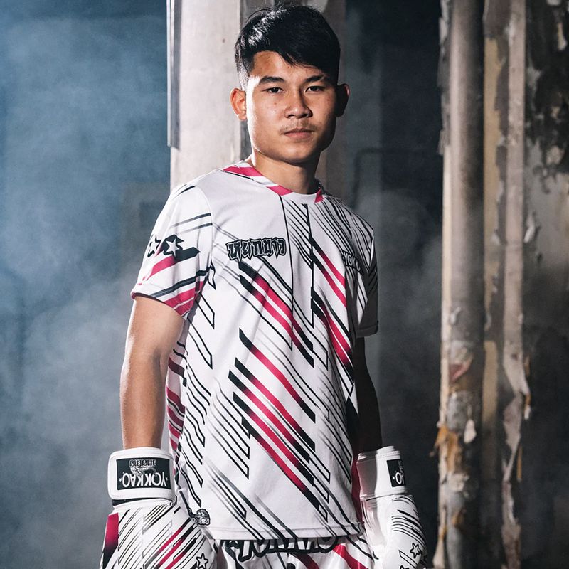 Vyriški treniruočių marškinėliai YOKKAO Power Workout white 3