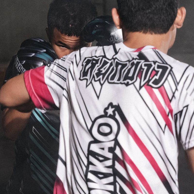 Vyriški treniruočių marškinėliai YOKKAO Power Workout white 4