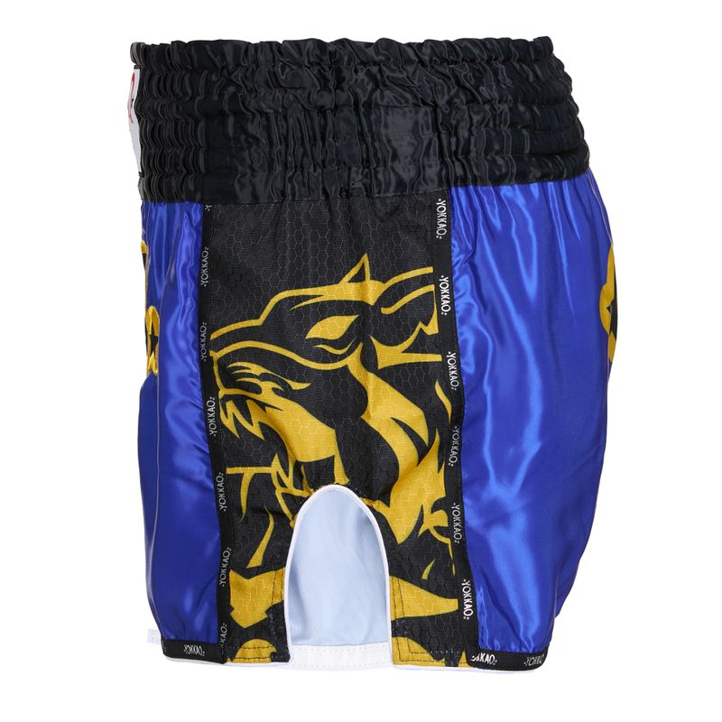 Vyriški treniruočių šortai YOKKAO Original Muay Thai electric blue 3