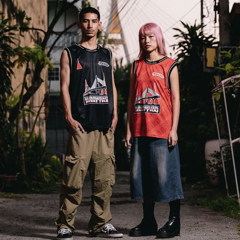 Vyriški treniruočių marškinėliai YOKKAO Basket Bridge Tank Top black 3