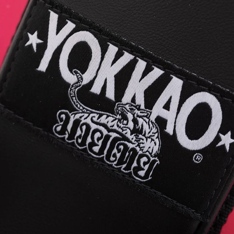 Treniruočių pagalvėlės YOKKAO Freestyle Kicking Pads 2 pcs. fuchsia/black 9