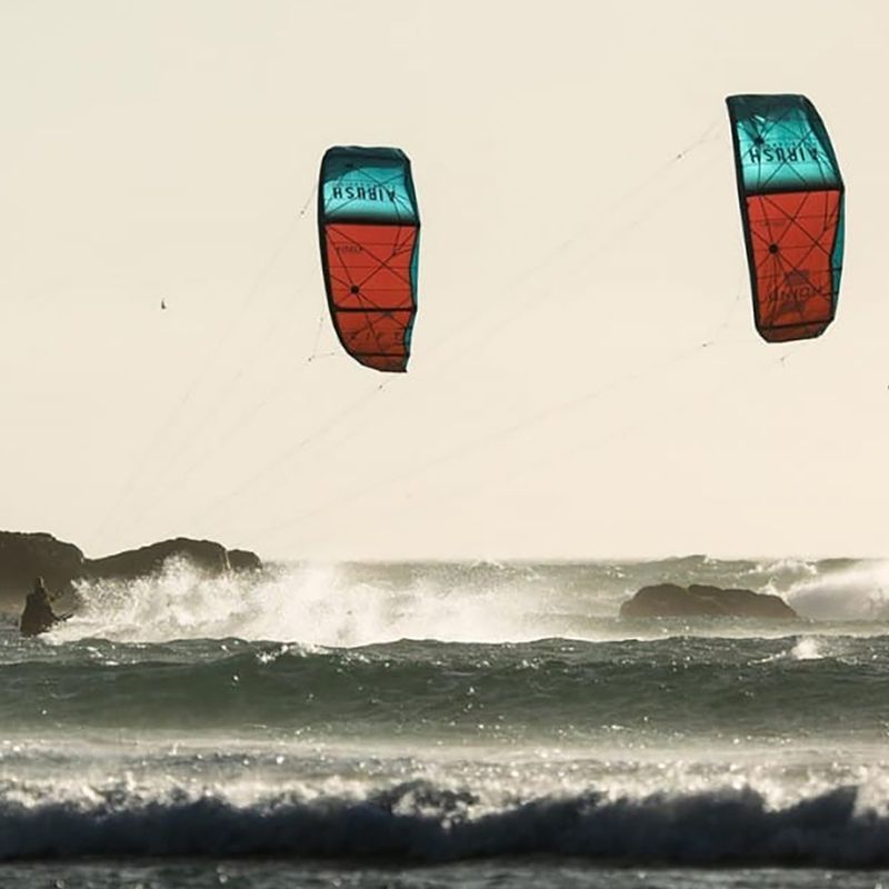 Airush Union aitvaras V6 raudona/žalvarinė 4