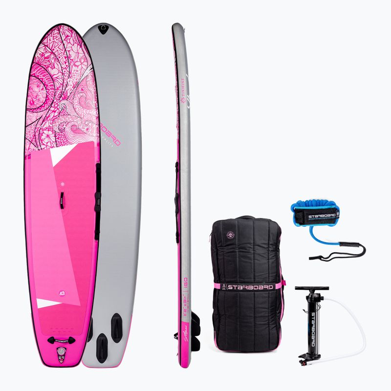 Starboard iGO Tikhine Sun Deluce SC 11'2" SUP lenta rožinės spalvos 2011220601002