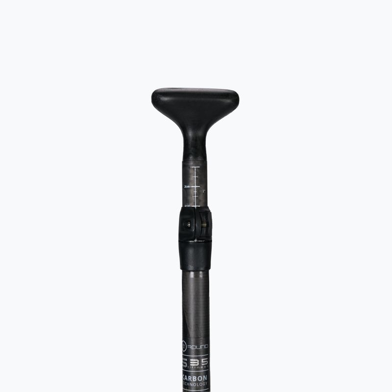 Starboard Lima Tufskin 29 mm anglies juoda ir balta S35 3 dalių SUP irklas 3