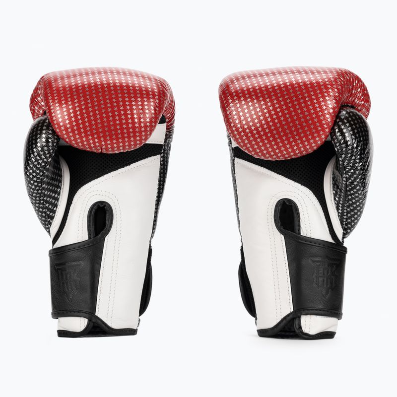 Bokso pirštinės Top King Muay Thai Super Star Air red 2