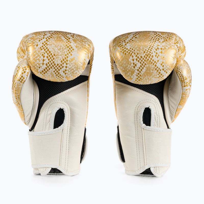 Top King Muay Thai Super Star Air bokso pirštinės baltos TKBGSS 2