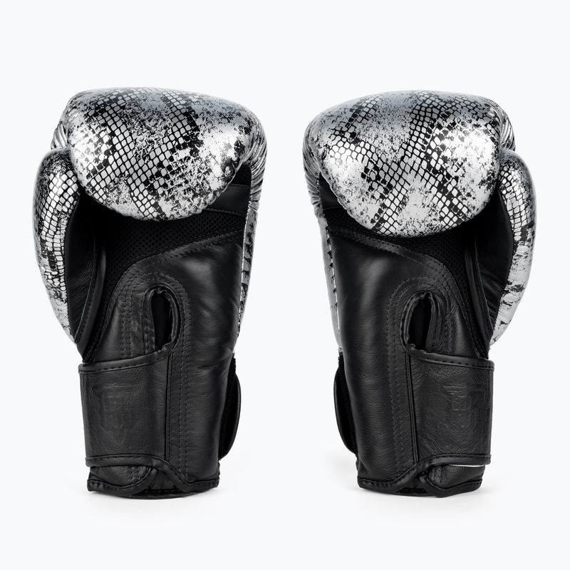 Top King Muay Thai Super Star Snake juodos bokso pirštinės TKBGSS-02A-BK 2