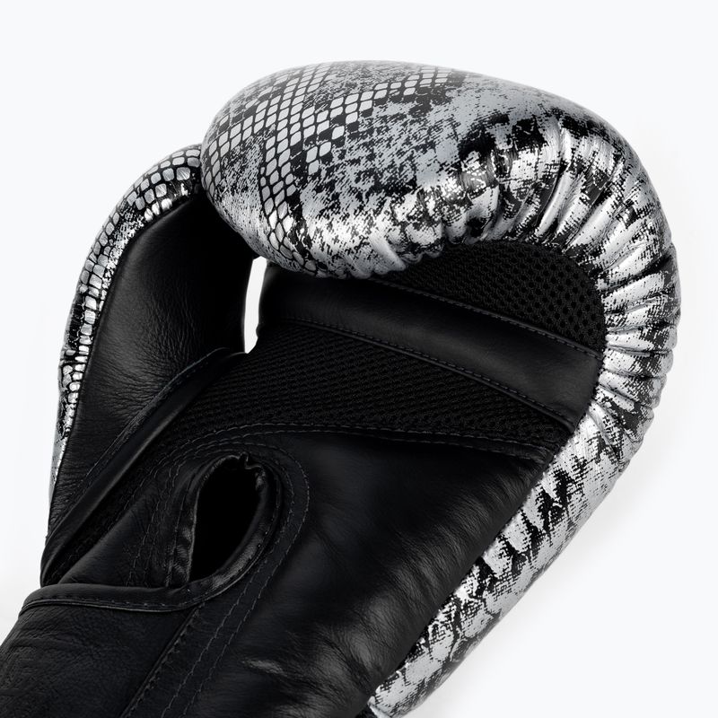 Top King Muay Thai Super Star Snake juodos bokso pirštinės TKBGSS-02A-BK 4