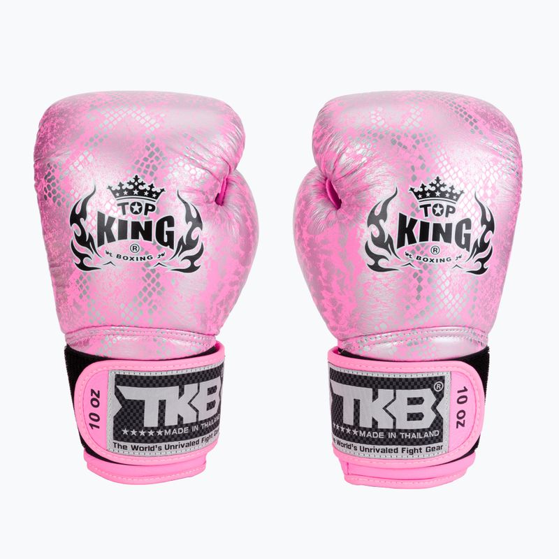 Top King Muay Thai Super Star Air rožinės bokso pirštinės TKBGSS 2
