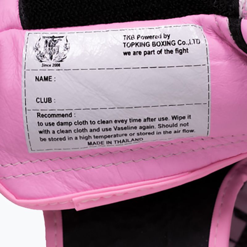 Top King Muay Thai Super Star Air rožinės bokso pirštinės TKBGSS 7