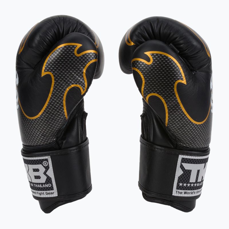 Top King Muay Thai Empower bokso pirštinės juodos TKBGEM 4