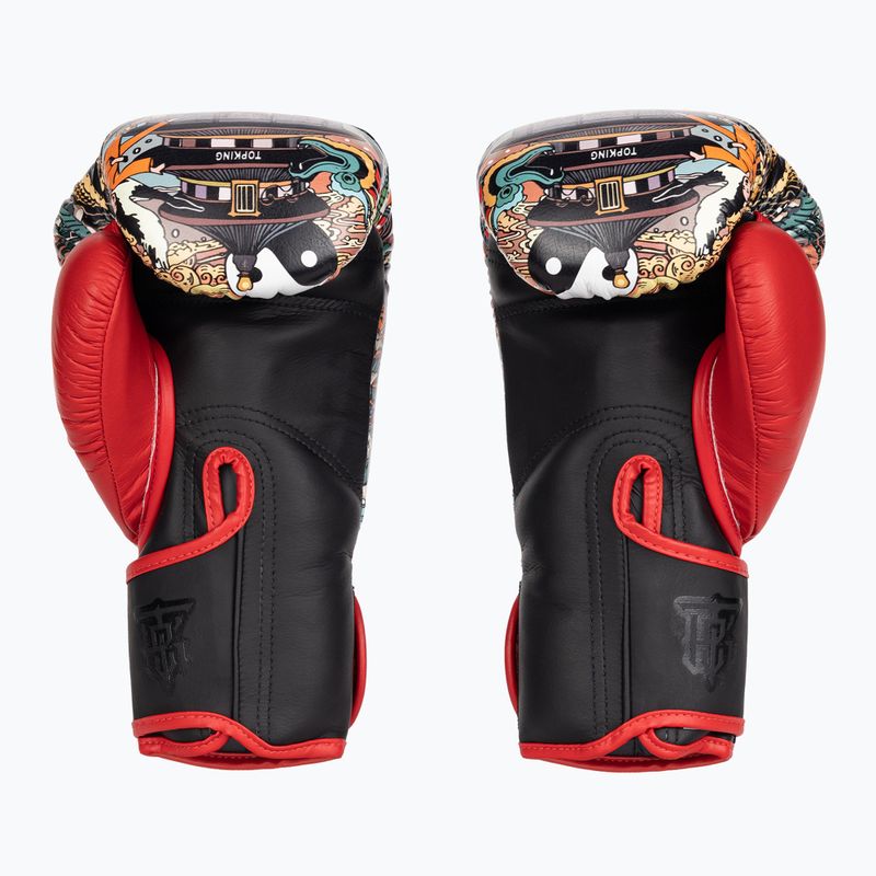 Bokso pirštinės Top King Boxing Culture black/red TKBGCT-SL-2C3 3