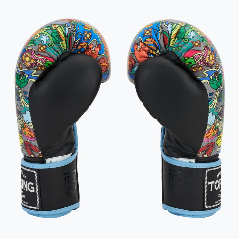 Bokso pirštinės Top King Boxing Culture black TKBGCT-TH-SL-BK 4