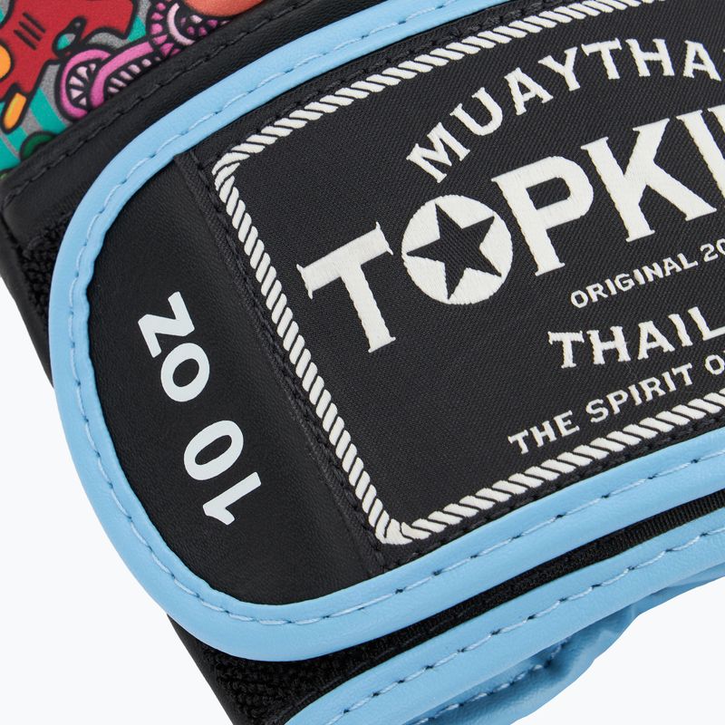 Bokso pirštinės Top King Boxing Culture black TKBGCT-TH-SL-BK 5