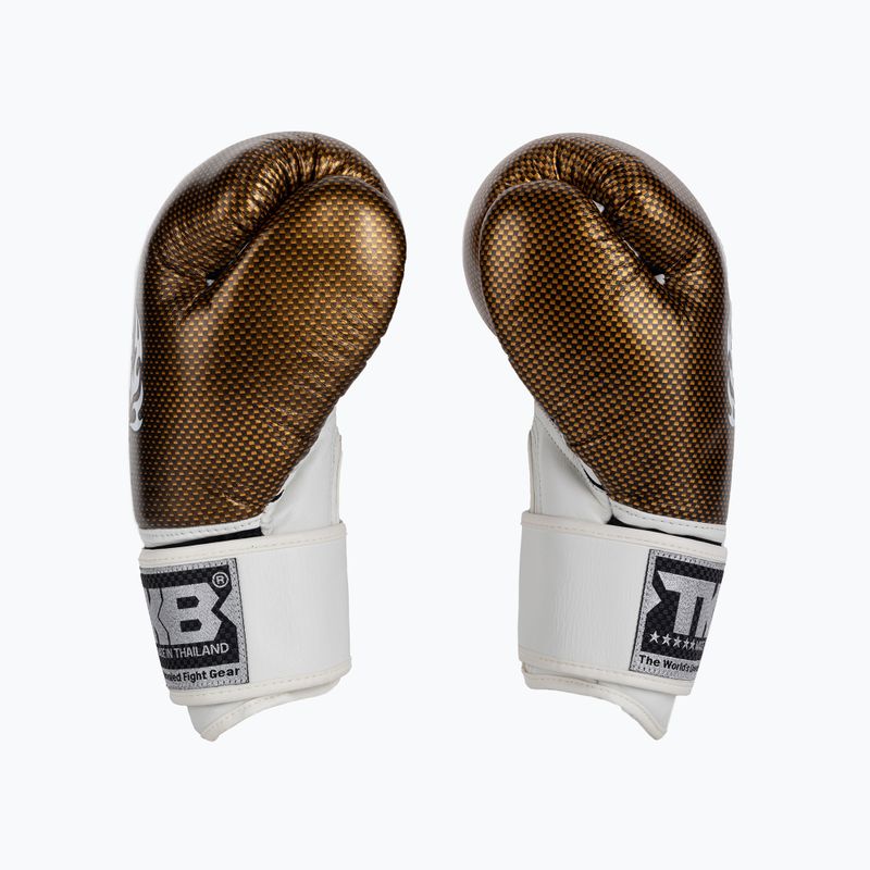 Top King Muay Thai Empower baltos bokso pirštinės TKBGEM-02A-WH 4
