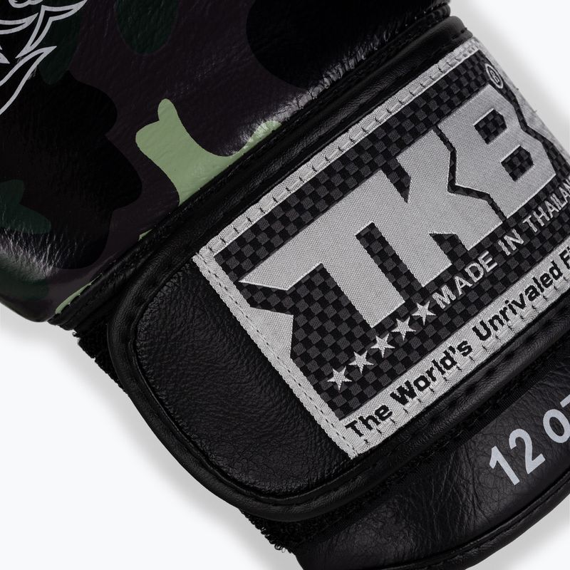 Top King Muay Thai Empower žalios bokso pirštinės TKBGEM-03A-GN 5