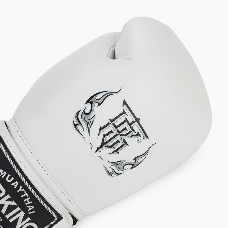 Top King Muay Thai Ultimate bokso pirštinės baltos TKBGUV-WH 5